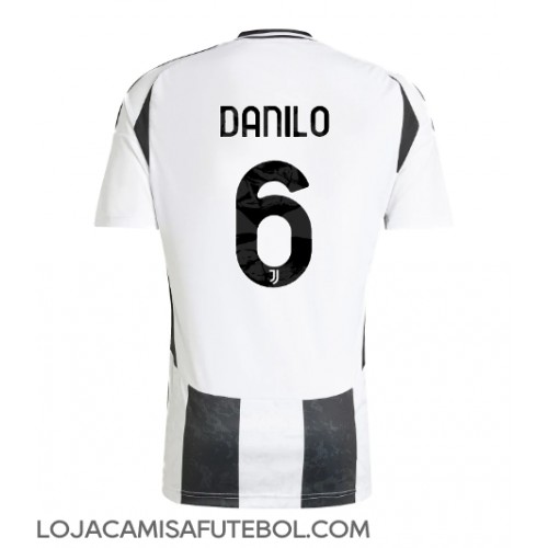 Camisa de Futebol Juventus Danilo Luiz #6 Equipamento Principal 2024-25 Manga Curta